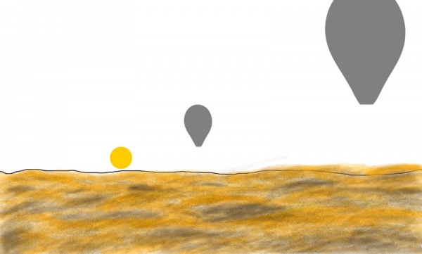 Creation of Desert Balloon Ride: Step 2
